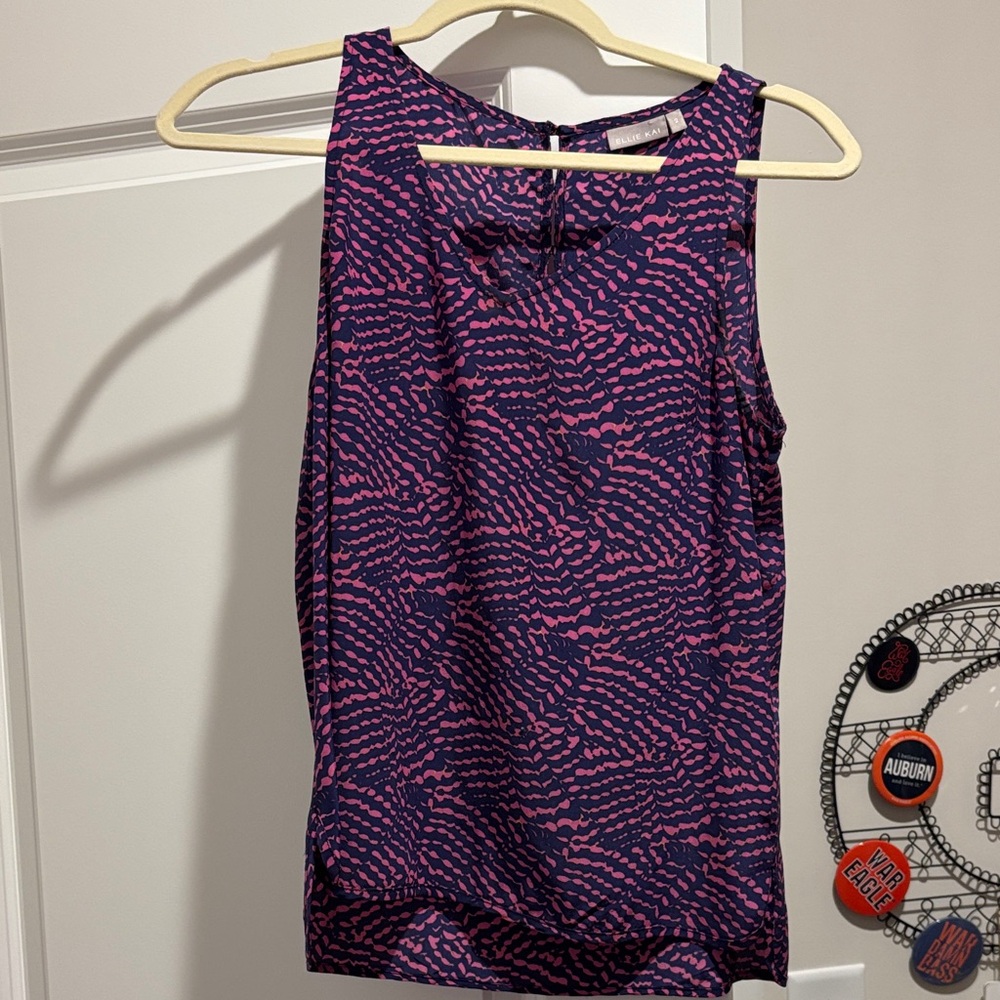 100% Silk Ellie Kai Tank Top